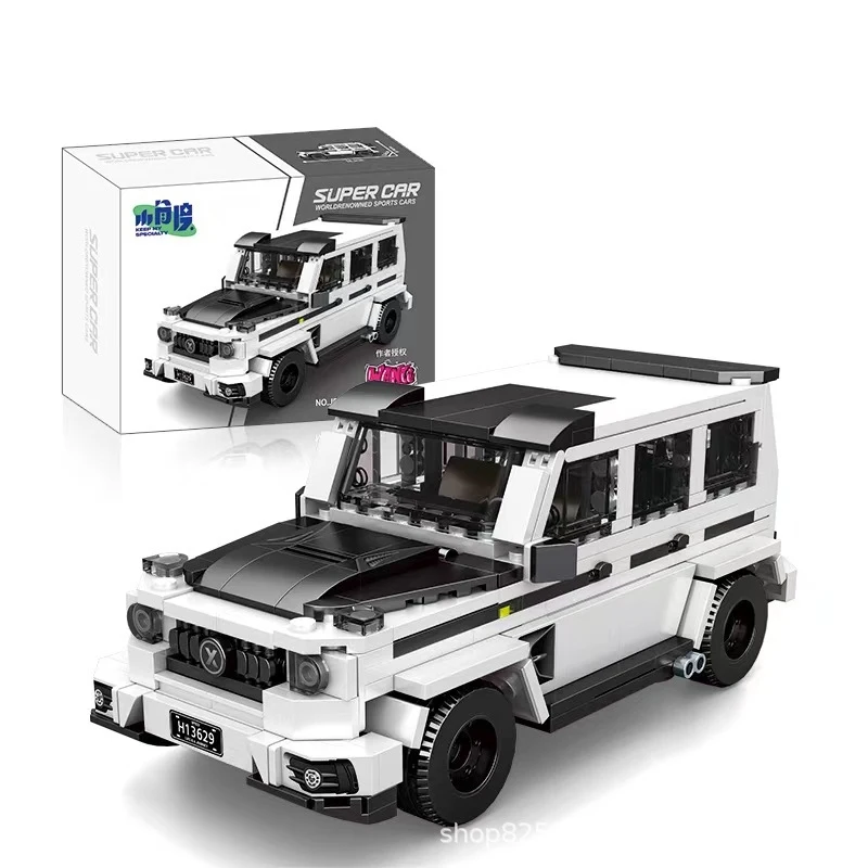 

Конструктор Speed Racing Series G-Class: 8-секционная модель внедорожника G-Class для мальчиков, игрушка из кирпичиков