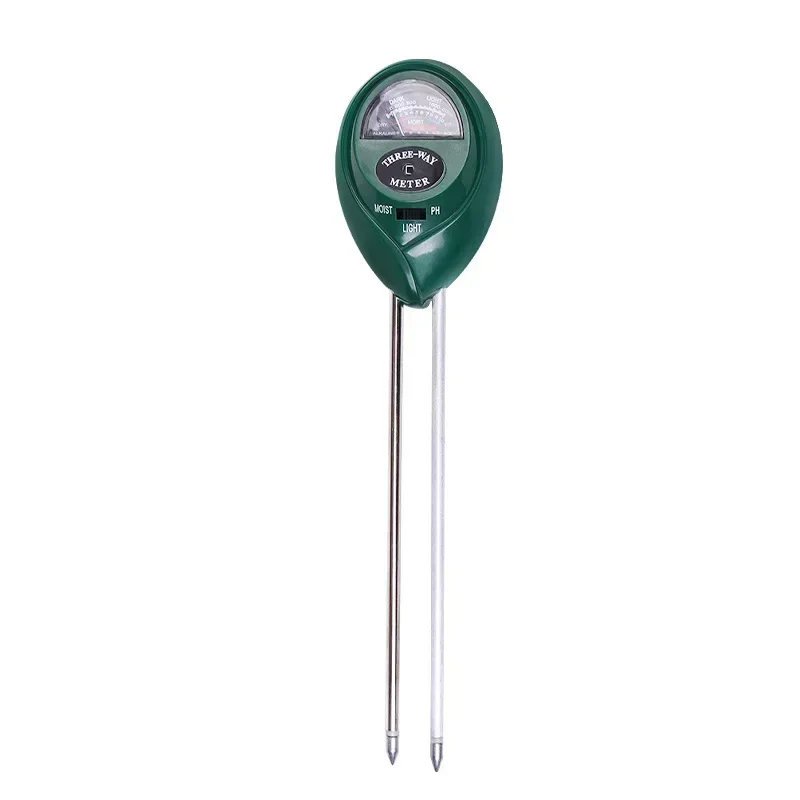 3 In 1 Soil Ph Meter Sunlight Ph Tester Garden Flowers Soil Moisture Sensor Meter Plants Acidity Humidity Ph Monitor Detector