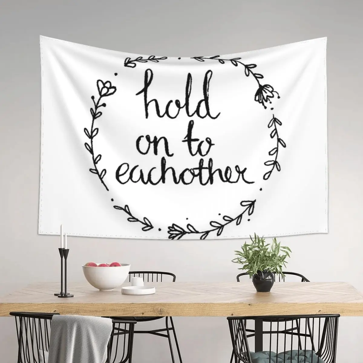 

Hold on to each other Florence + Machine June Tapestry Decoration For Rooms Room Decoration Korean Style Tapestry