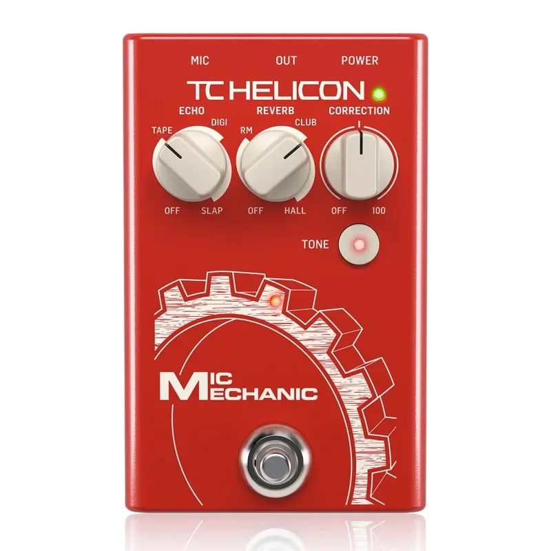 TC Helicon MIC MECHANIC 2 Vocal Reverb Effector Front Speaker EQ Compression Single Block