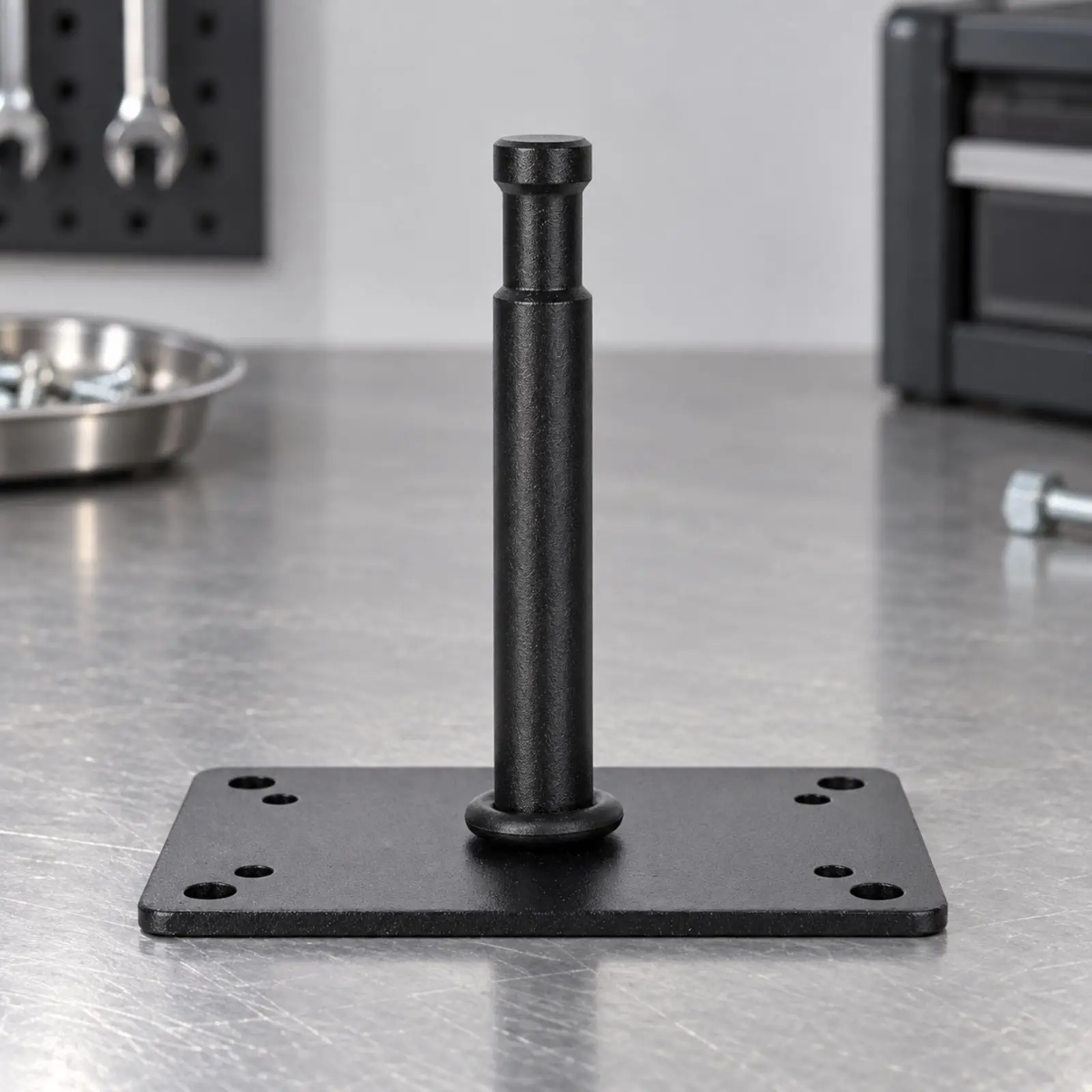 Secure Overhead Mounting Flash Bracket for Studio Lights with Sturdy Metal Build