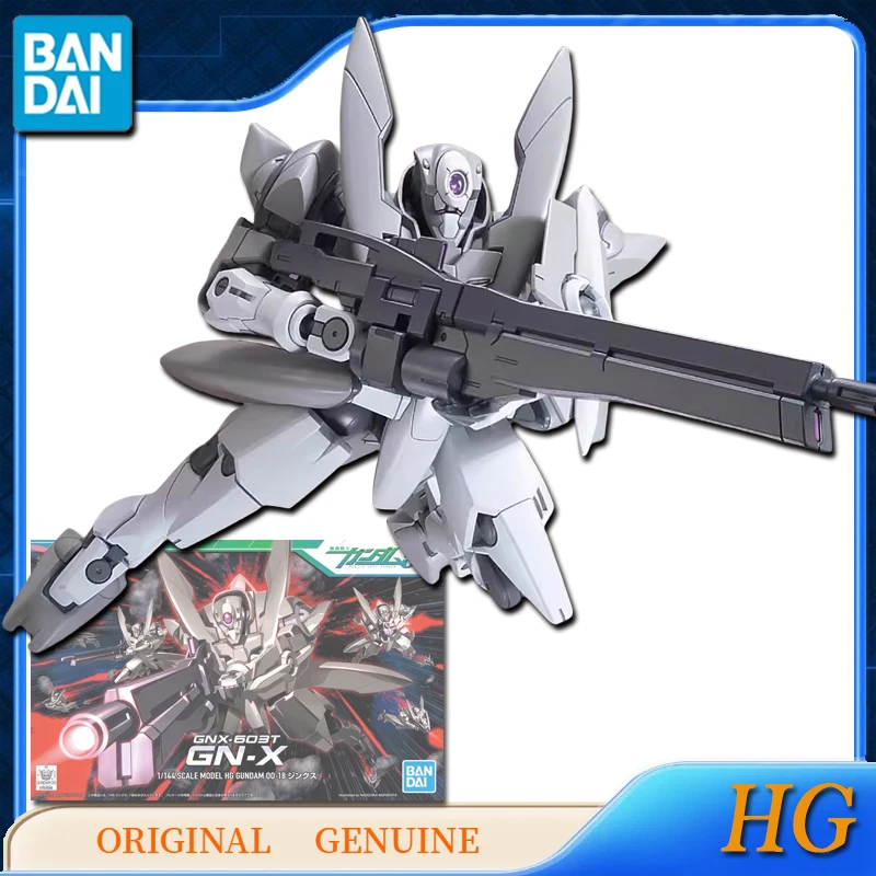 Bandai-Figuras de Ação Anime Originais para Crianças, Ornamentos de Modelo para Meninos e Meninas, Genuine HG, GNX-Y901TW, SUSANOWO, GNX-603T, GN-X, Presente para Crianças, Original