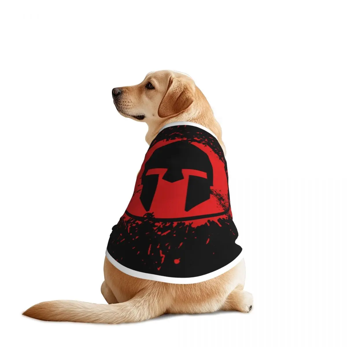 Chalecos grandes con logotipo de Spartan Race para mascotas, chaqueta transpirable, ropa para perros grandes, decoración para suministros para mascotas