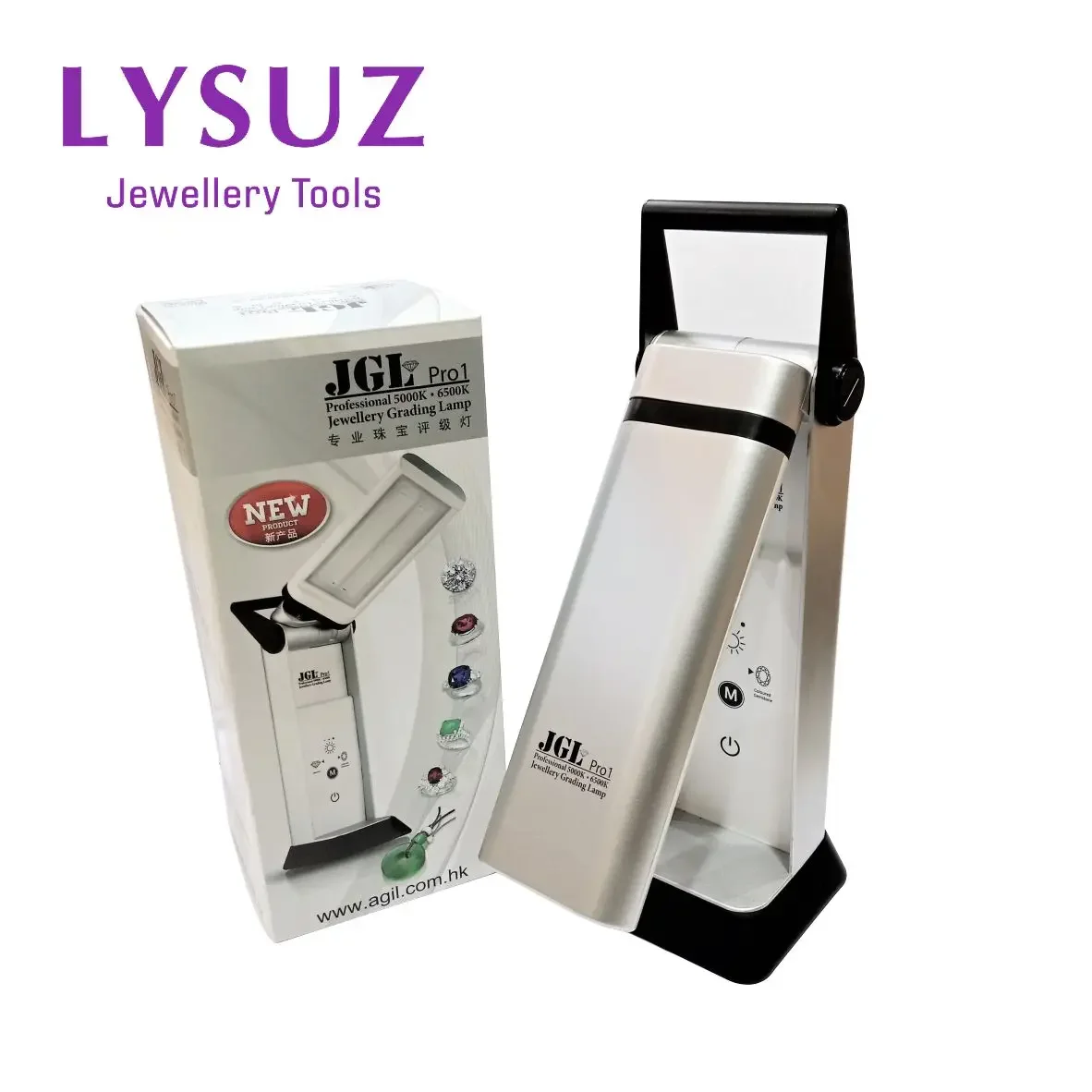 Diamond Gemstone Light Colour Grading Presentation Coloured Stone Professional Jewelry Identification Tools