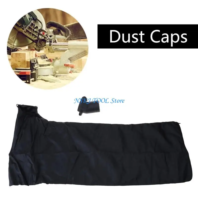 

L8RC Dust Collector Bag for Woodworking Minimize Debris Maintenance Zippers Bag