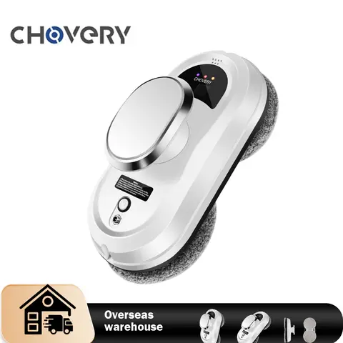 CHOVERY Robot Vacuum Cleaner Window Cleaning Robot Window Cleaner Electric Glass Limpiacristales Remote Control