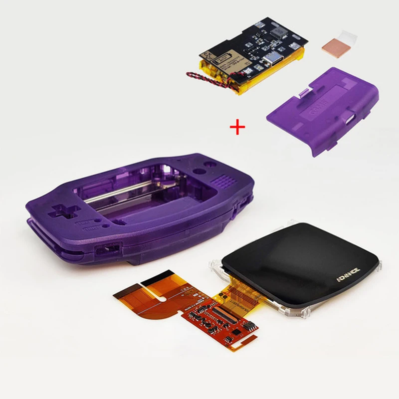Oplaadbare Lithium Batterij Voor Gba Batterij Module V1.3 Vervanging Voor Game Boy Advance Compatibel Met Gba