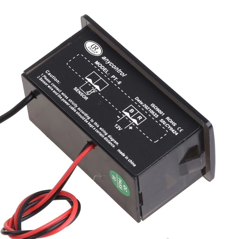 Sonda per misuratore temperatura termometro digitale LED per auto da 12 V calda -40 ~ 110 ° C