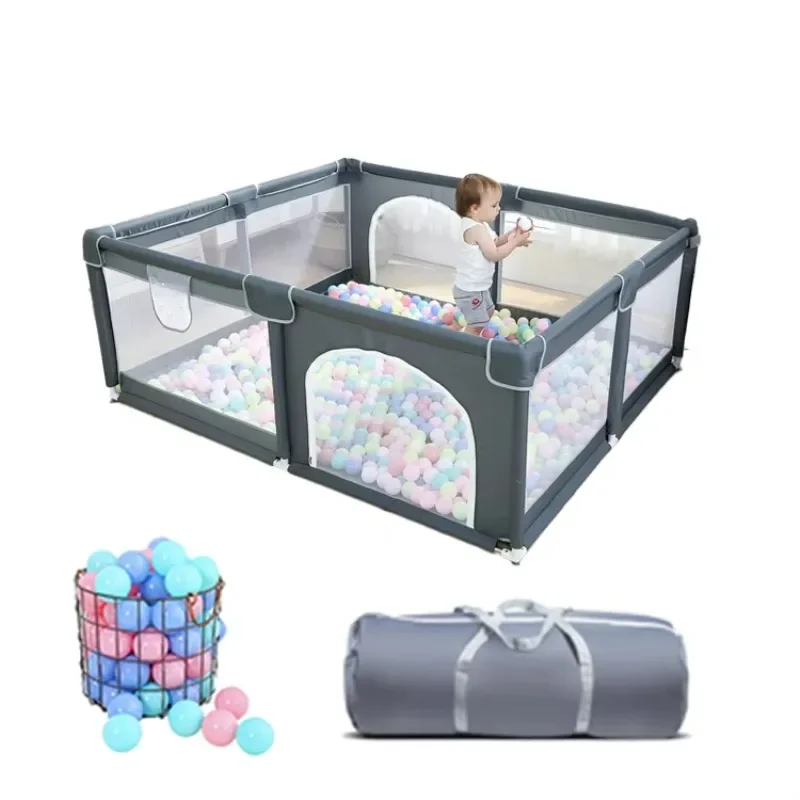 

Indoor Portable Multipurpose Newborn and Toddler Playground Oxford Fabric Activity Centre Secure Baby Fence