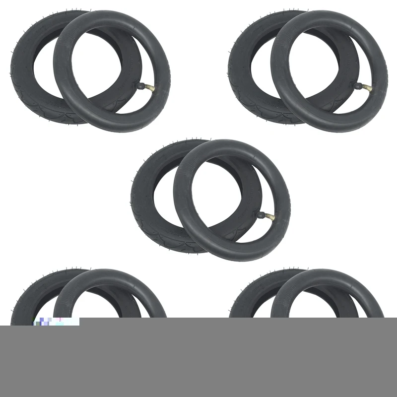 

5X Good Quality 8 Inch Tyre 8X1 1/4 Scooter Tire & Inner Tube Set Bent Valve Suits Bike Electric / Gas Scooter Tyre