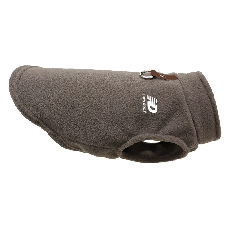 

Winter Warm Dog Clothes Pet Jacket Vest with D-Ring For Small Dogs Cats Soft Fleece Clothing French Costumes Chihuahua Outfits