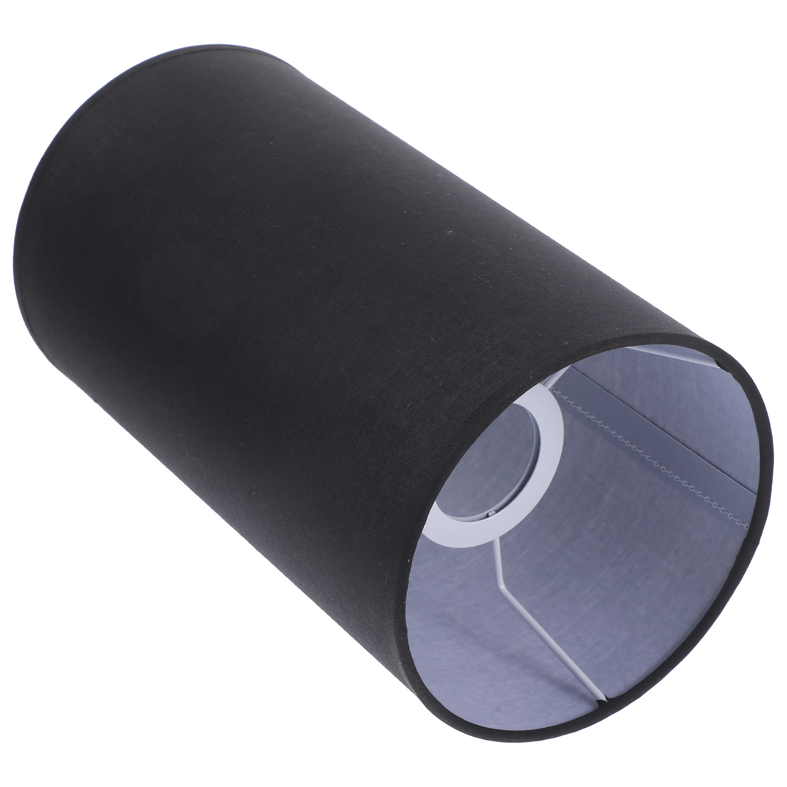 

Fabric Lampshade TC Black E27 4.2cm Linen Shade for Desk Table Floor Lamp DIY Cover Replacement Detachable Lamp Cover