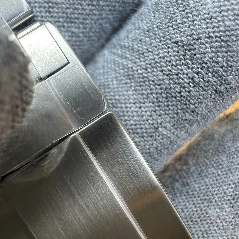 حزام ساعة نظيف 904L من الفولاذ المقاوم للصدأ مقاس 20 مم للاستبدال في الغواصة 116610   انزلاق مشبك قابل للطي