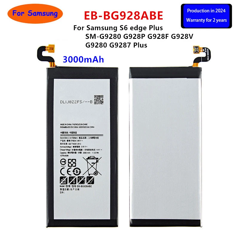 Brand New EB-BG928ABE 3000mAh Battery For Samsung S6 edge Plus SM-G9280 G928P G928F G928V G9280 G9287 Plus S6edge+ +Tools