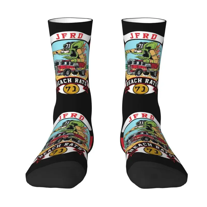 

Cool Printing Rat Fink Animation Anime Cartoon Socks for Women Men Stretch Summer Autumn Winter Crew Socks