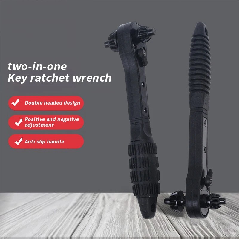 

2-in-1 Ratchet Drill Chuck Key Wrench Universal Chuck Key Replacement For Drill Multifunctional Electric Drill Power Tool