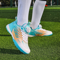New Boys and Girls Rotating Buckle Football Shoes Fashion Anti slip Sneaker Children's Professional Training Footwear 30-39