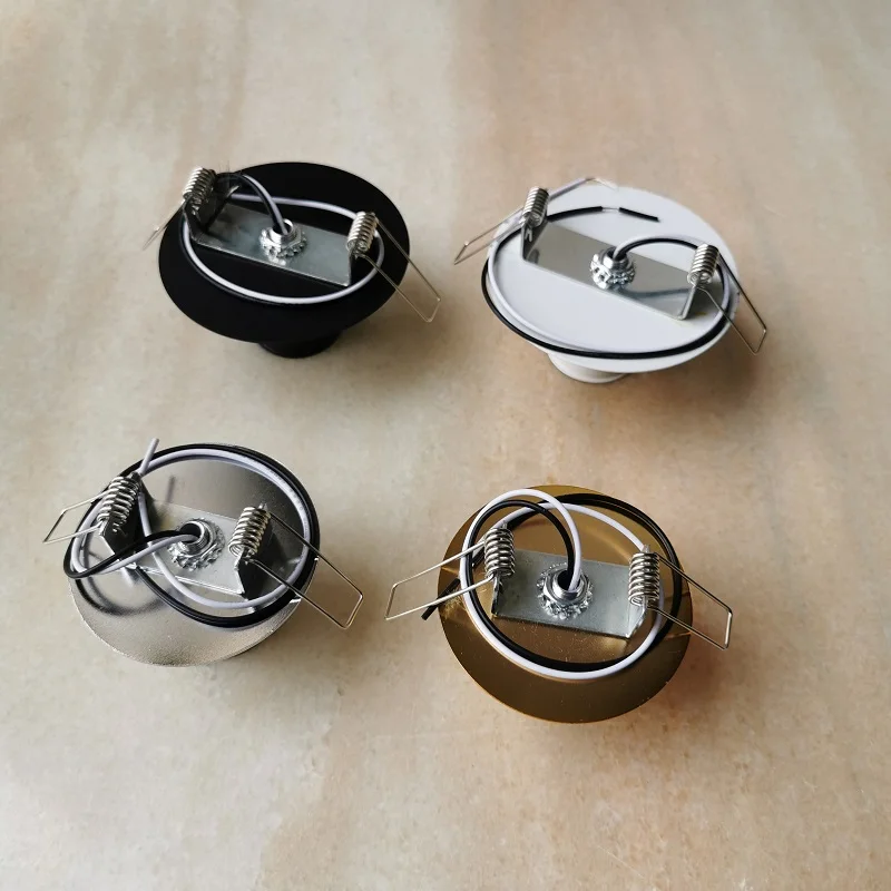 2PCS/lot E27 Ceramic Lamp Base Holder with Embedded Metal Mounted Disc Cover 80/100mm E27 Lamp Socket Light Base with 30cm