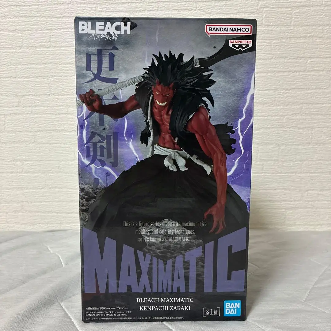 Original Banpresto Bleach Maximatic Kenpachi Zaraki Anime Actionfiguren Sammlermodell Figur