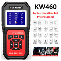 KONNWEI KW460 All System OBD2 Car Diagnostic  Tools ABS Airbag Oil ABS EPB DPF SRS TPMS Reset Auto Code Reader ODB2 Scanner