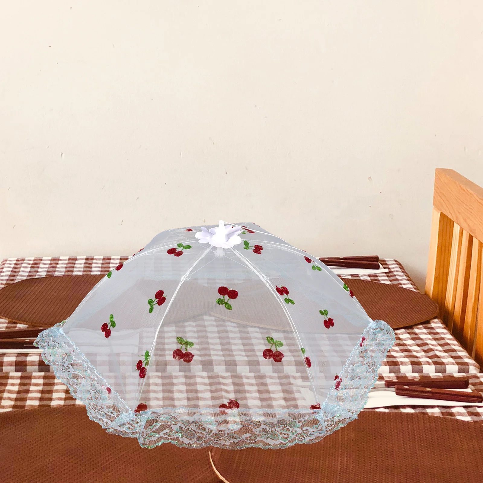 

s Food Foldable Netting Cover Dome 70cm Diameter Foldable Plate Cover Dish Tent Screen Net Picnic BBQ Accessories