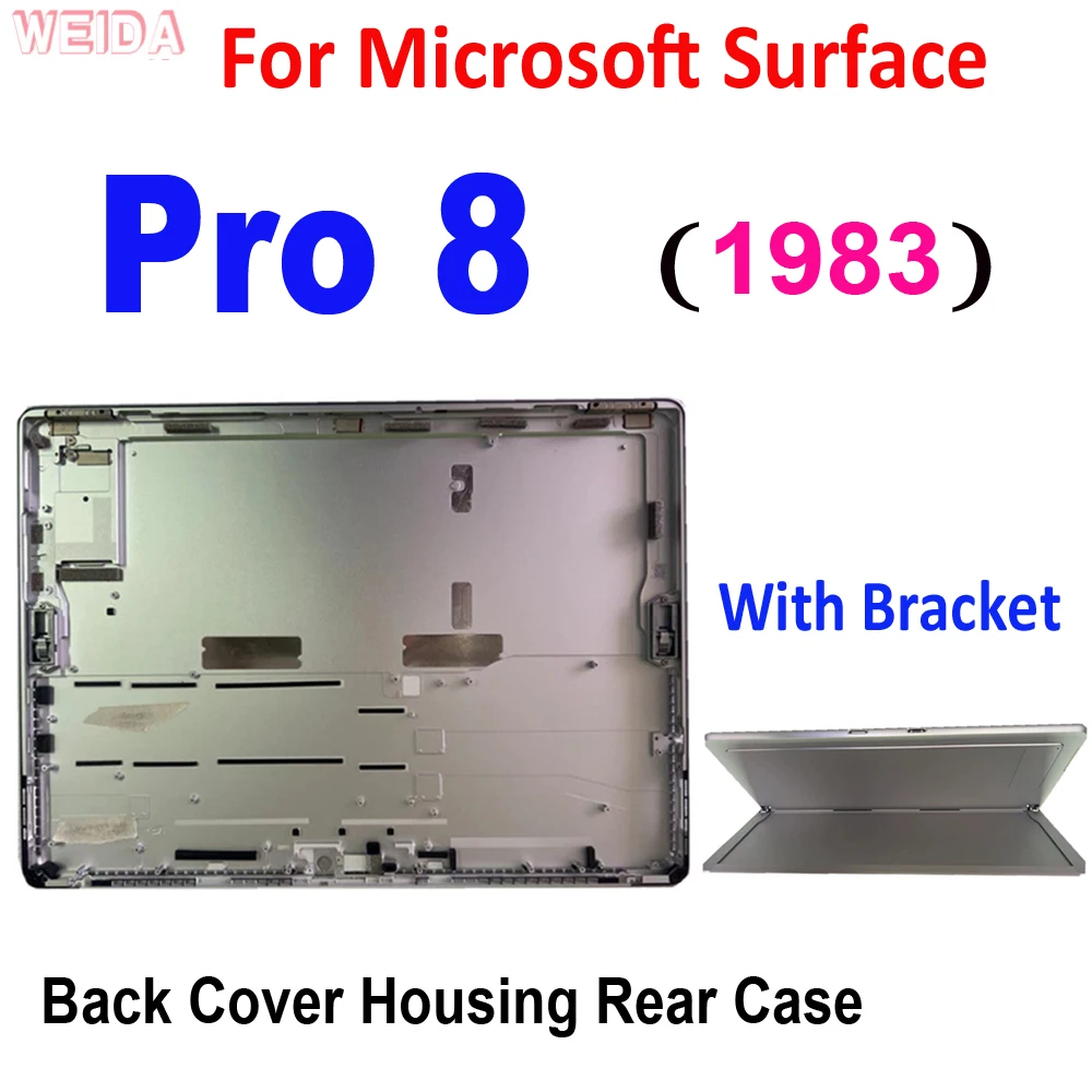 

Battery Cover Housing Door Case For Microsoft Surface Pro 8 1983 Rear Housing Cover Chassis With Bracket