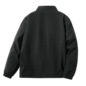 Autumn Winter-Forted-Fahrerjacken für heiße Mann dicke Zip-up-Cop-Hülle 4 Hauptverkäufe Verkäufe - №3