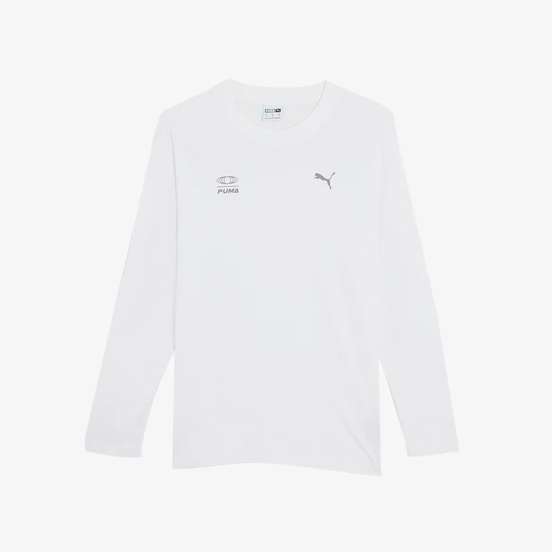 Puma genuine new men's and women's sports casual simple, breathable, durable loose long sleeves 627991-02
