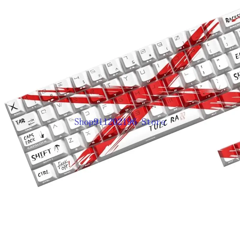 P82A 74Key Side Impresión Translucentes KeyCaps OBJETO PERFIL ORIGINO Tema sostenido
