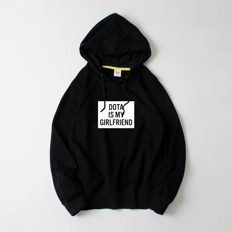 

Мужская толстовка Dota 2 оверсайз свободного кроя, повседневная спортивная одежда, молодежная модная осенняя толстовка из хлопка и полиэстера с принтом и боковыми карманами