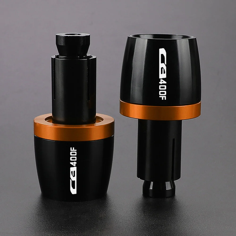 لهوندا CB400F 1989 1990 1991 1992 1993 2021 2022 موتو مقود نهاية المقود القبضات ينتهي غطاء التوصيل المنزلق غطاء موازنة #5