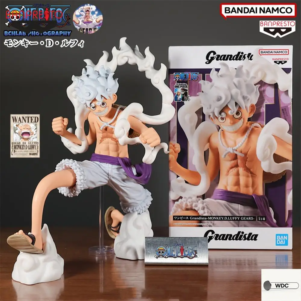 

Bandai One Piece Monkey D. Luffy Gear 5, форма, фигурка аниме, натуральная коллекционная модель в штучной упаковке, куклы, игрушка в подарок