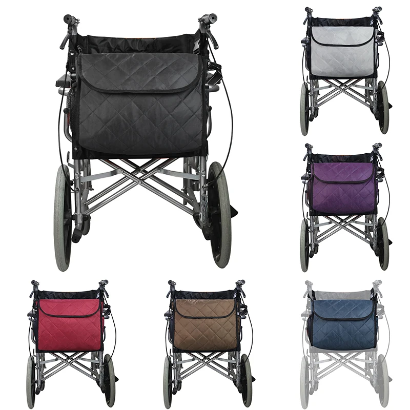 

Multi-functional Wheelchair Bag Wheelchair Armrest Bag Disabled Wheelchair Rear Hanging Bag Outdoor Shoulder Bag High-capacity