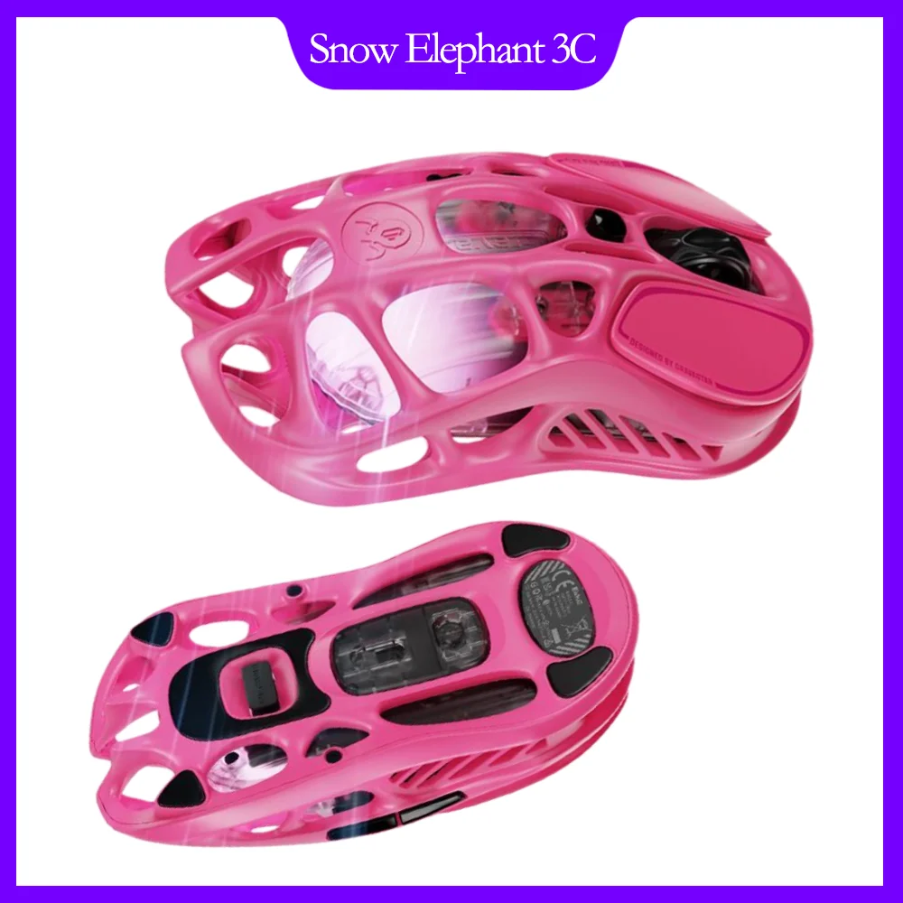 

Новая киберспортивная мышь Bone Worm C1 PAW3212, полый дизайн, 2,4G/Bluetooth, RGB освещение, переключатели Kailh, 4000 точек на дюйм, офис, длительный срок службы батареи