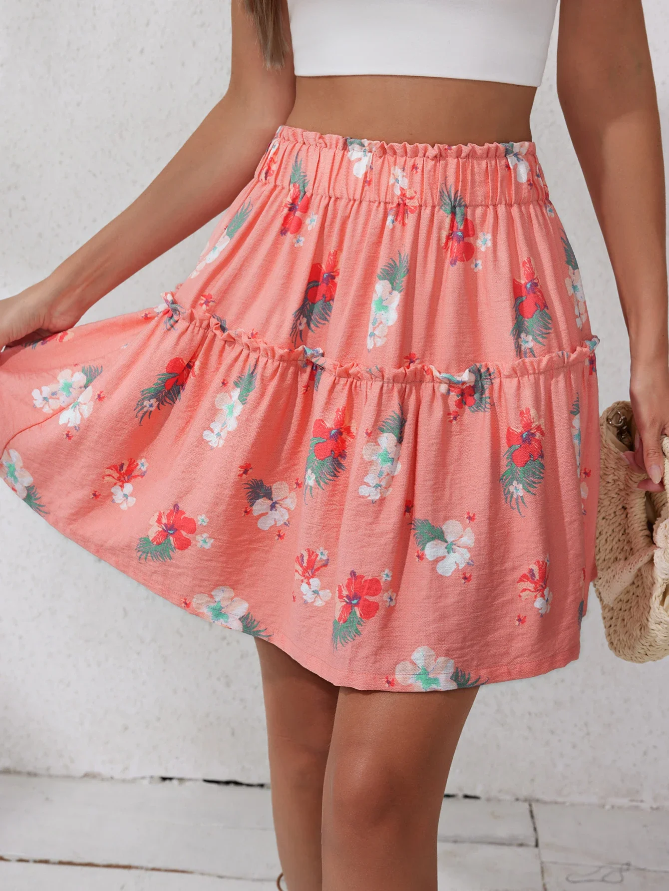 New Style Short Skirts Summer Sexy Party Kawaii Beach Sweet Retro Casual Outfits Ladies Streetwear Female Girls Short Skirts