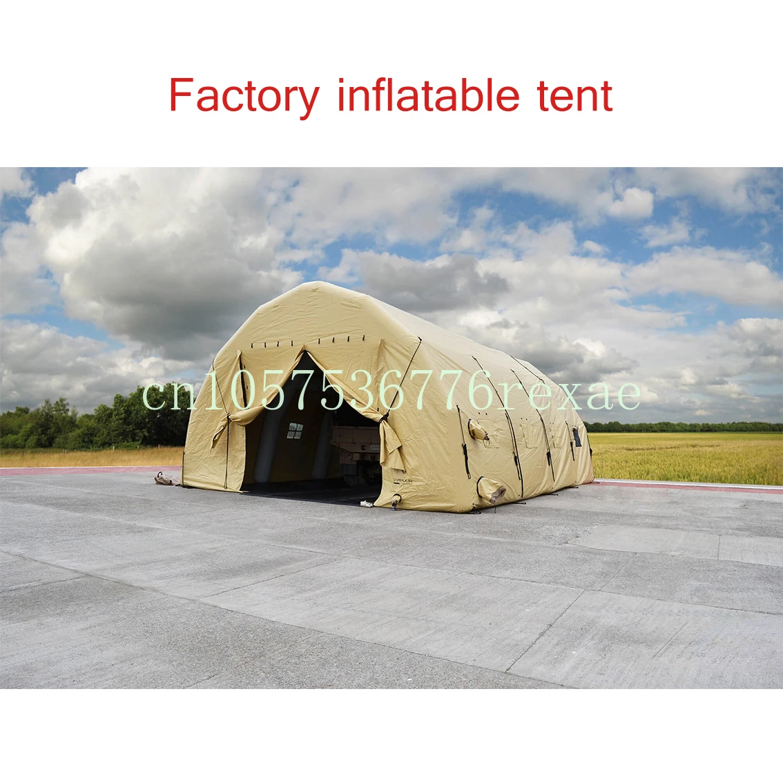 Tenda gonfiabile impermeabile della tenda della tela di escursione all\'aperto 5*6m fornitori dell\'arabia saudita tenda dell\'aria campeggio gonfiabile