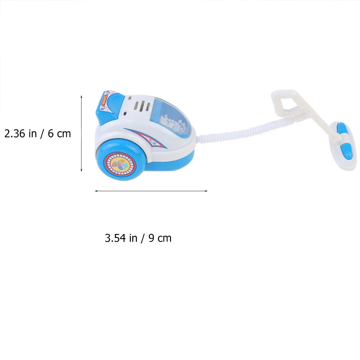 Azul aspirador de pó criança educacional fingir jogar simulação eletrodomésticos conjunto diversão imaginativa para crianças pré-escolares