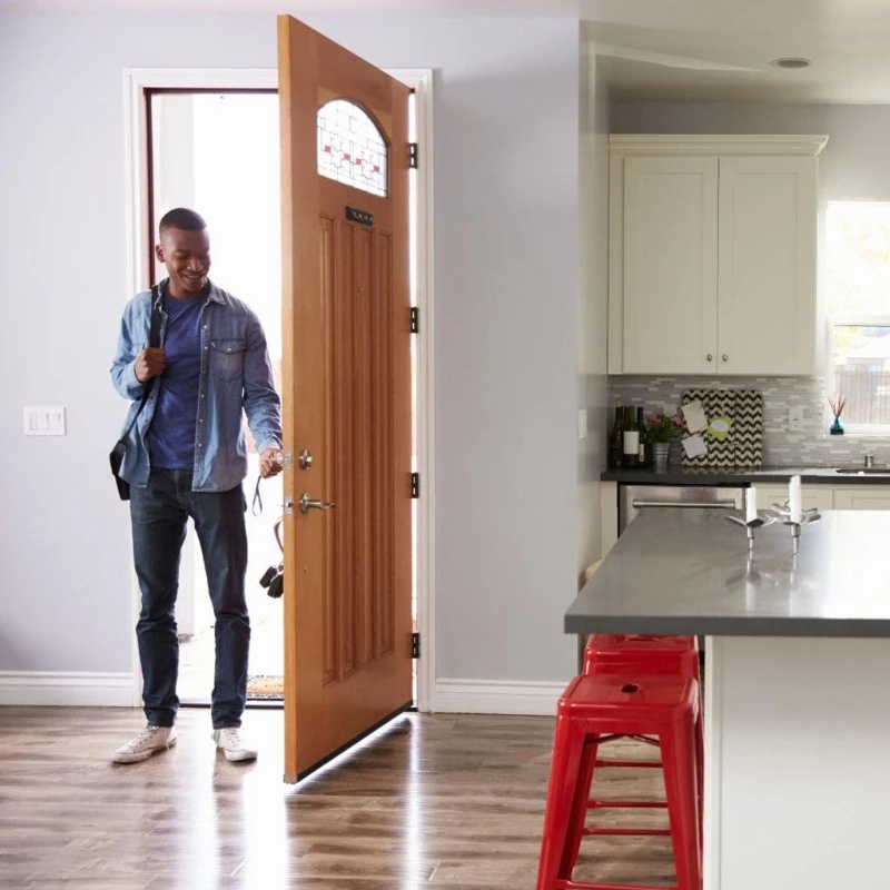 واقي سلك الباب المكشوف من الفولاذ المقاوم للصدأ، واقي كابل الباب #4