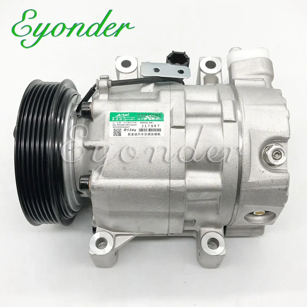 A/C AC Air Conditioning Compressor Cooling Pump CWV618 for Nissan X-TRAIL T30 2.0 2.5 QR20DE 2001-2007 92600AU000 92600AU01A