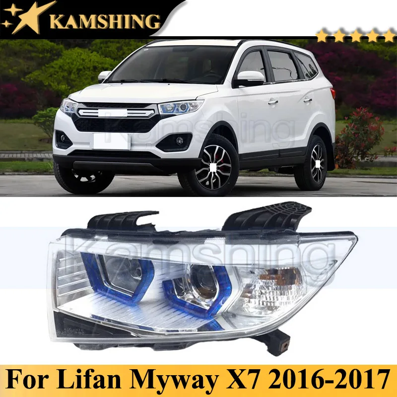 

Kamshing Front Bumper Head Light Head Lamp For Lifan Myway X7 2016-2017 Headlight Headlamp Front Turn Light