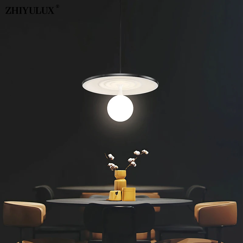 

Creative Simple Bright Long New LED Modern Pendant Lights For Living Study Dining Room Bedroom Bedside Bar Lamps Indoor Lighting