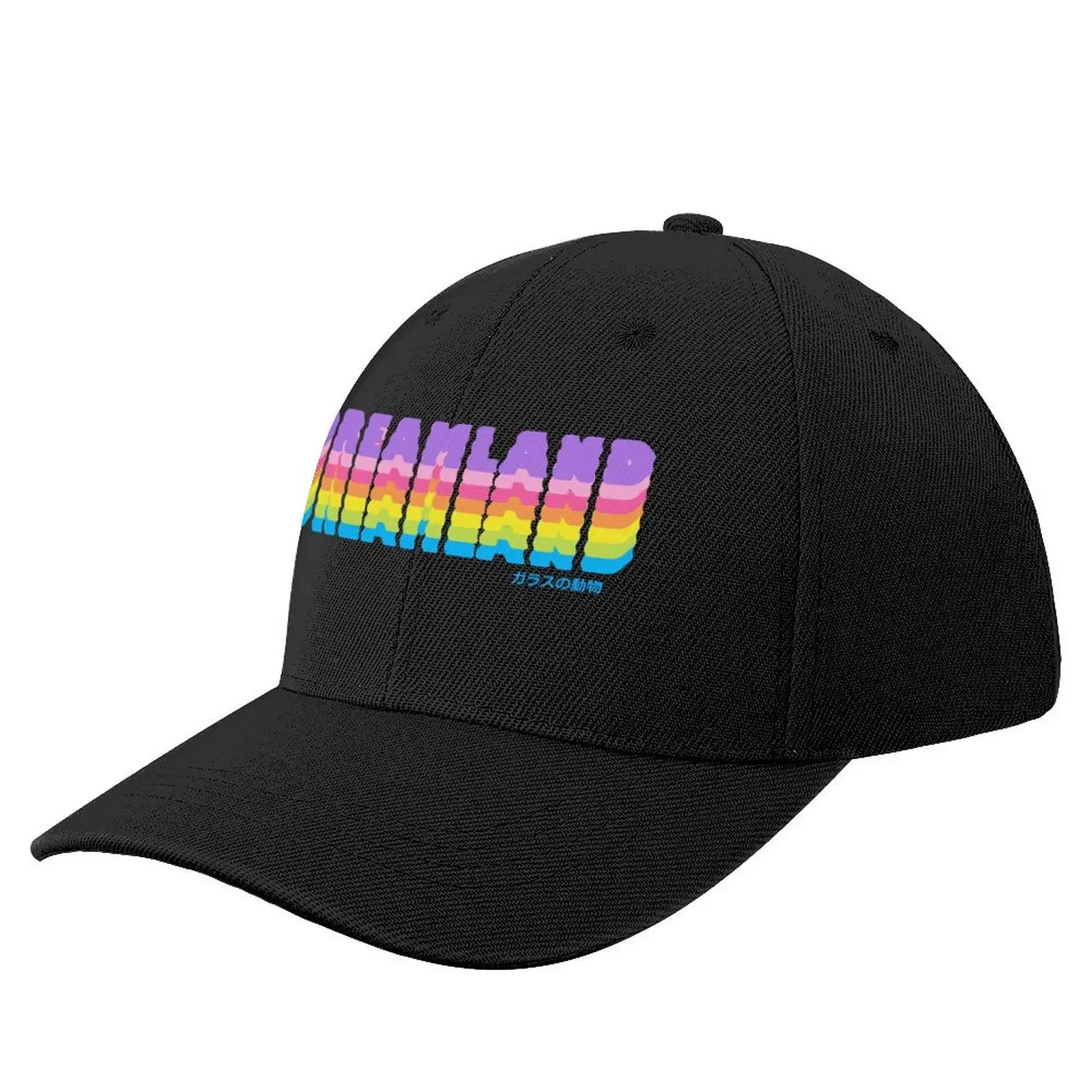 Glass Animals Merch Dreamland Baseball Cap black Icon Hat Man For The Sun Girl Men's