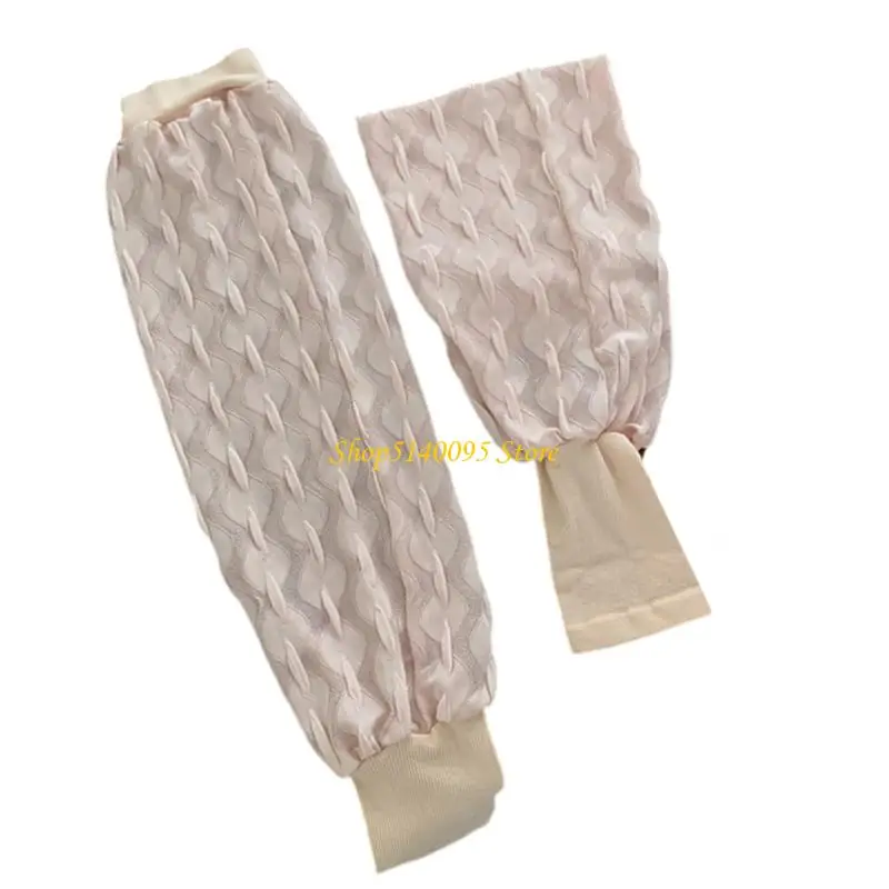 Dxae Солнце для экранирования рукавов рук крышки женщин Удобные ледяные шелковые охлаждающие перчатки