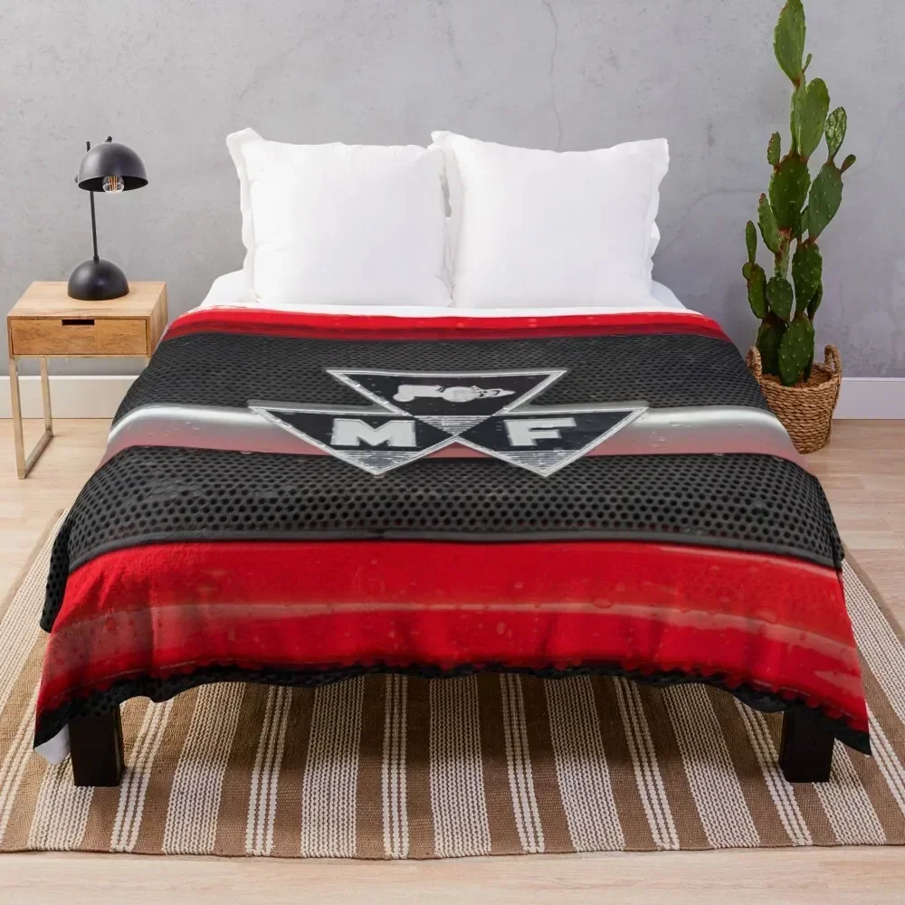 

Vintage Massey Ferguson badge Throw Blanket