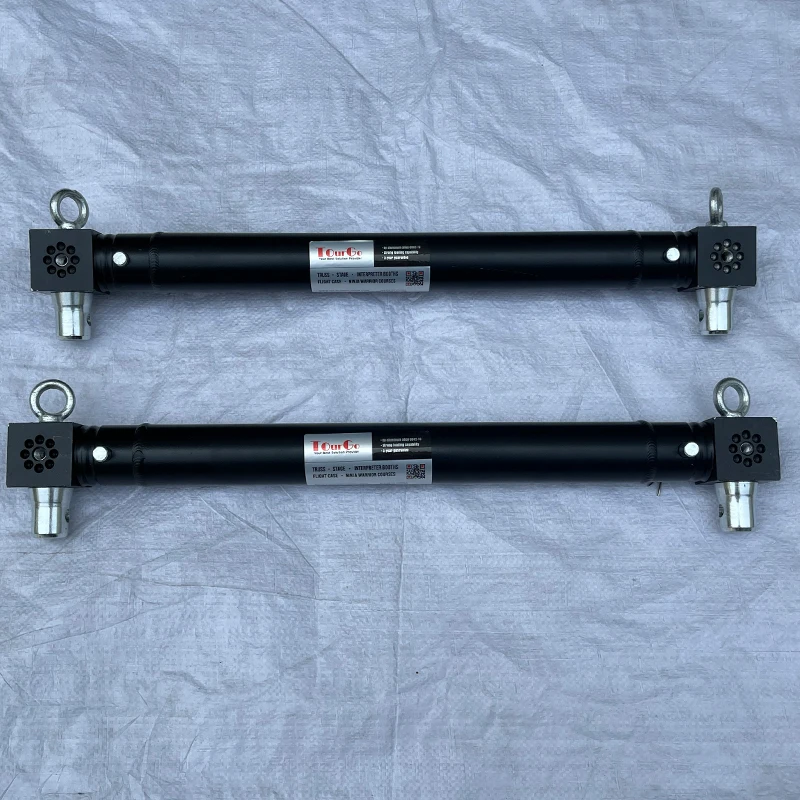 3-Module Black Aluminum Modular U-Frame Truss for Moving Head Stage Lights
