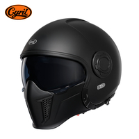 Cyril Casco Moto Accesorios Motorbike Helmet DOT Certificates Men Women Safety Retro Combinable Motorcycle Helmets Capacetes