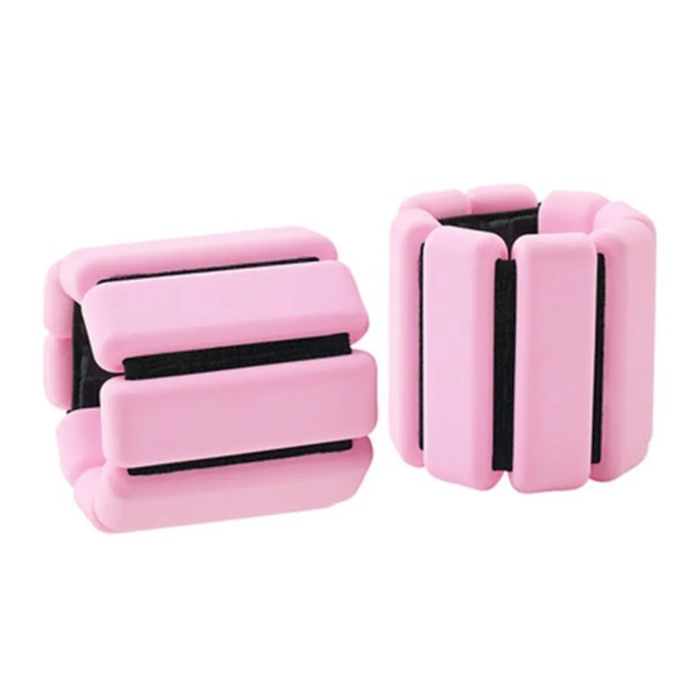 

1Pair 1/2lbs Load Bearing Wristband Steel&Silicone Adjustable Weight Carrying Bracelet Weight-Bearing Wearable