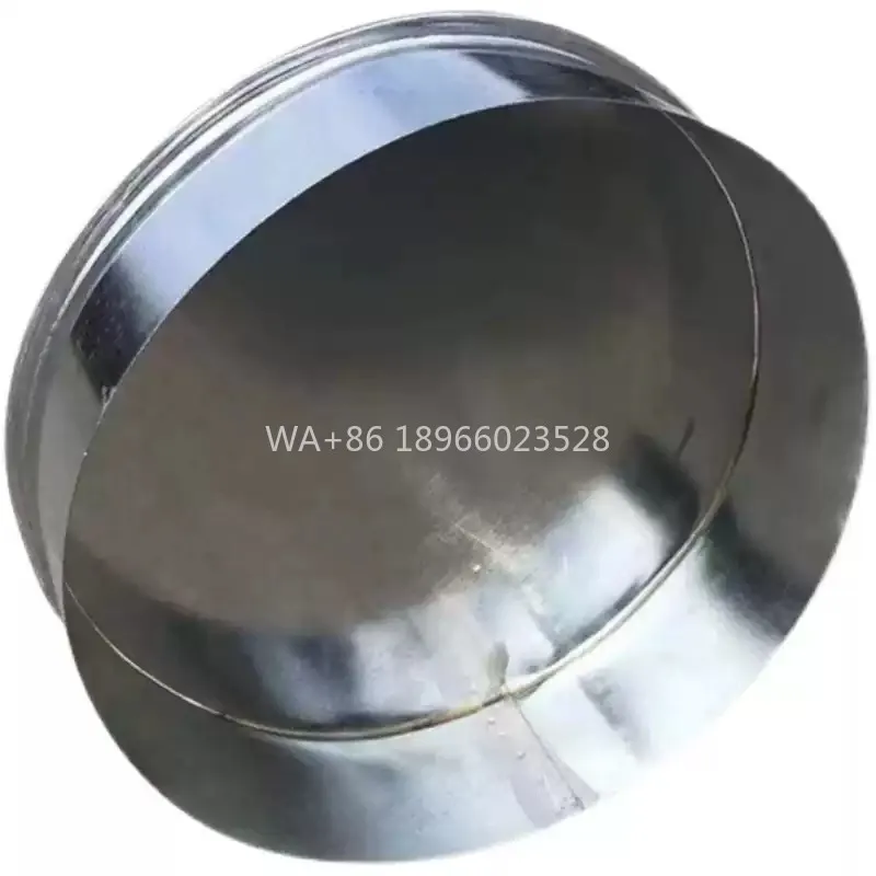 

Ventilation Exhaust Pipe Spiral Tube Stainless Steel Duct EndGalvanized Customized White Iron Plug Spiral Duct Exhaust Dust