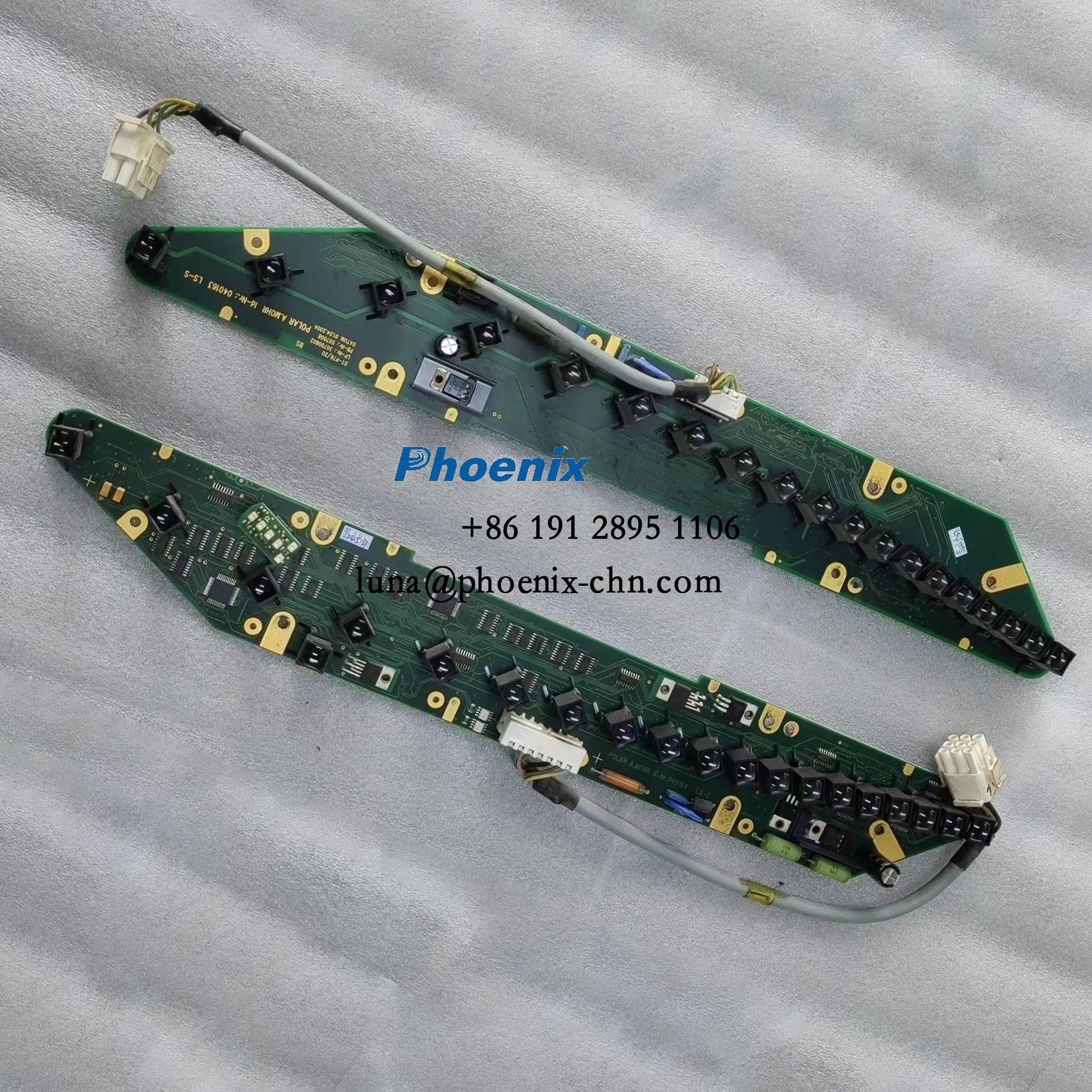 

Original Offset Presses Spare Part Light Lamp Label Circuit Board 040164 Ls-E Electric Card for Polar Cutting Machine
