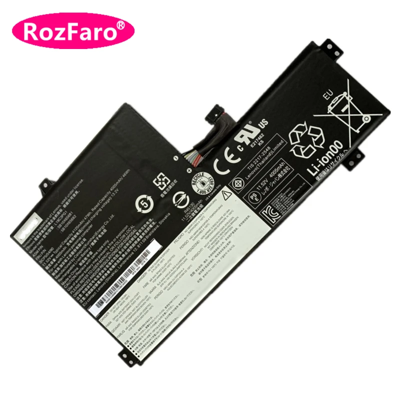 

For Lenovo N24 N24L N25 Chromebook 100E 300E 500E 81ES 81M9 81H0 C340-11 14 Battery L17C3PG0 L19L3PG1 L17M3PG0 L18D3PG1 L19M3PG1